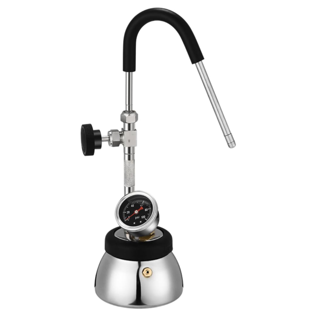 Amazon.co.jp: スチームミルク泡立て器|ミルク スチーマー 直火